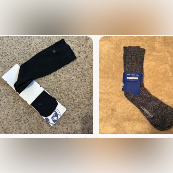 Birkenstock 2 pair socks knee high and ankle socks - Picture 1 of 8